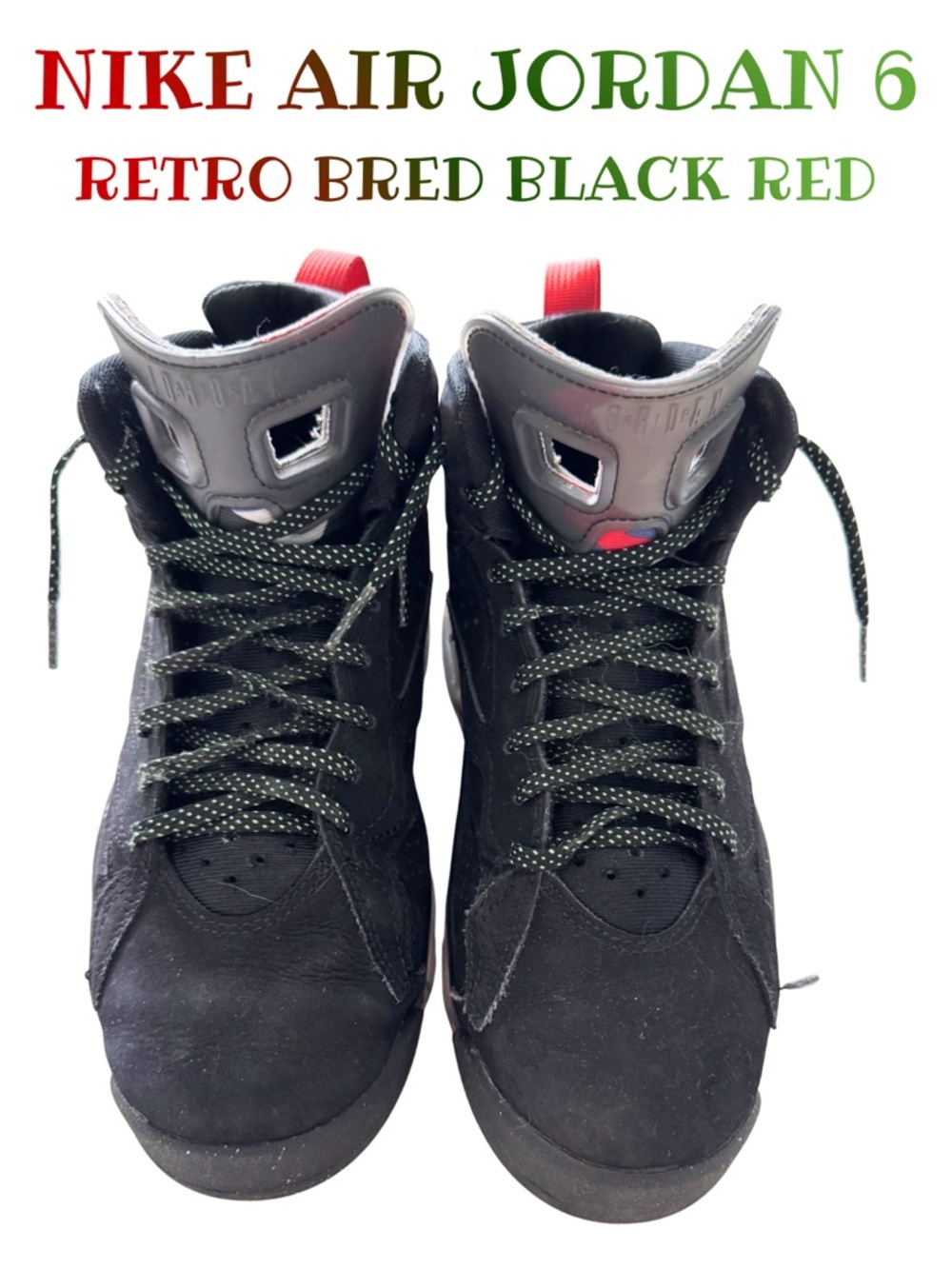 Nike Air Jordan 6 Retro‎ Bred Black Red